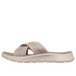 Skechers Women's Flip-Flops GO WALK FLEX SANDAL IMPRESSED 141420 DKTP