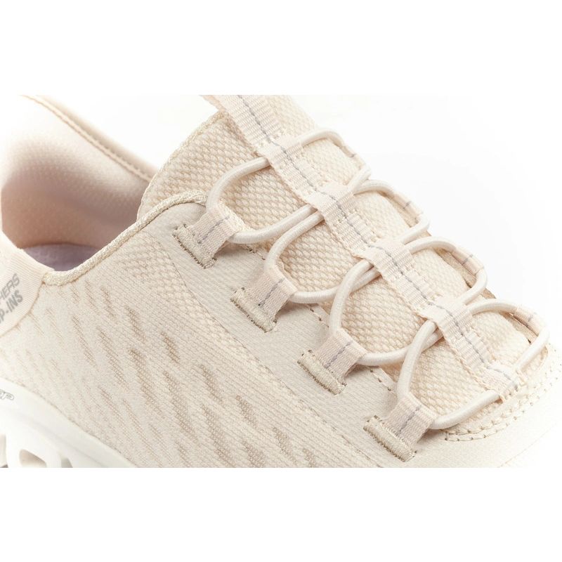 Skechers Glide-Step women's sneakers comfortable ecru slip-ins cipő