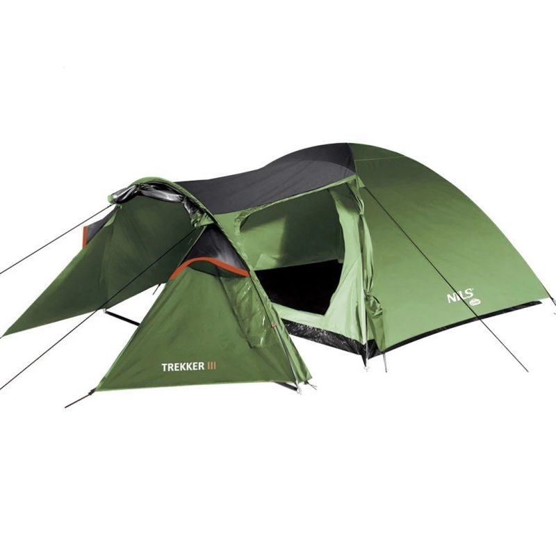 Nils Extreme NILS CAMP Trekker III 3-Person Camping Tent, Green zöld hátizsák 15-04-045