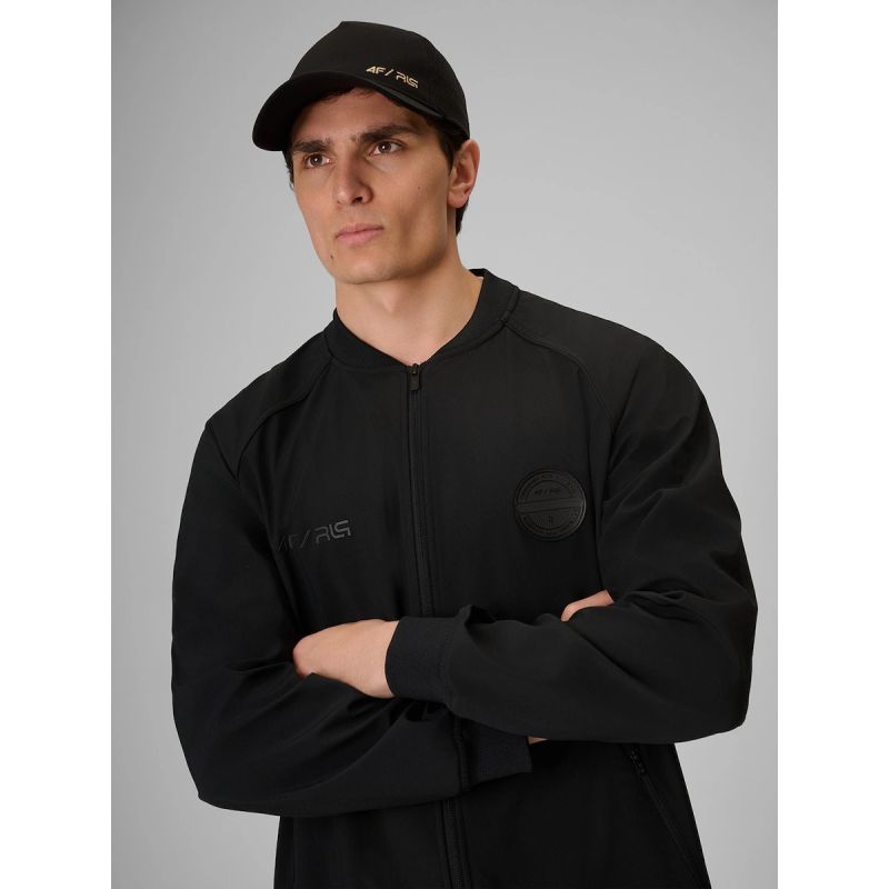 4F Men's bomber sweatshirt | Robert Lewandowski férfi pulóver RL9KSS26TSWSM2953-20S