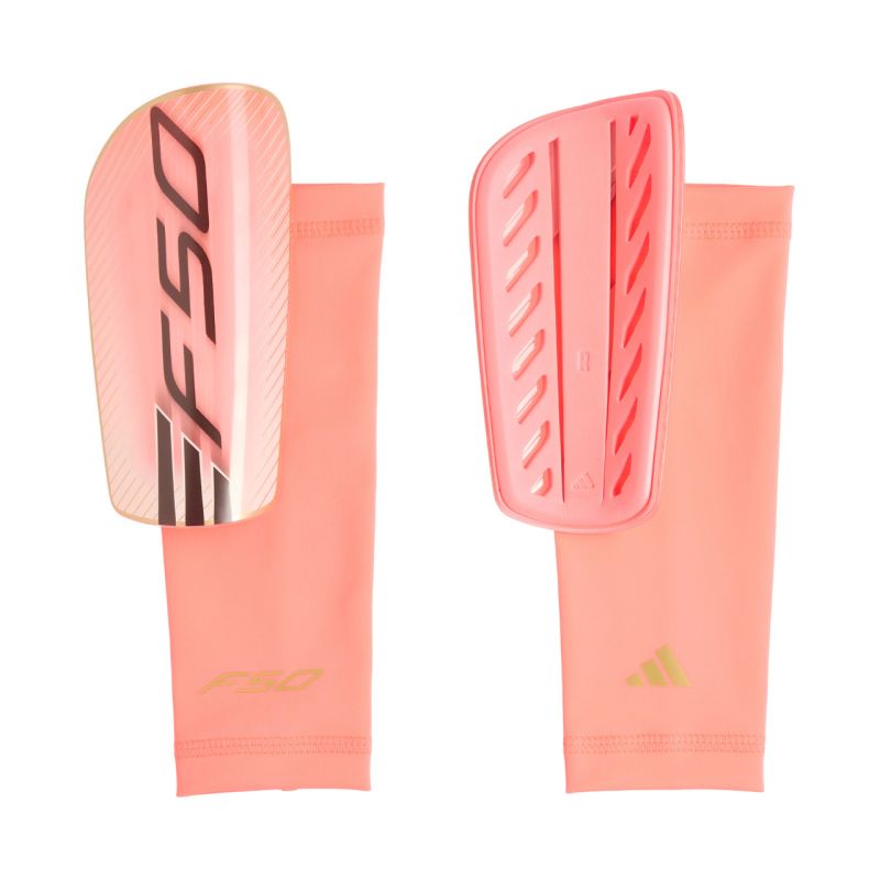 Adidas F50 League Football rózsaszín shin guards