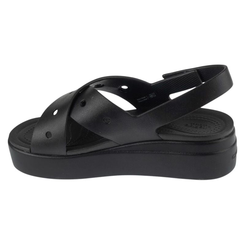 Crocs Brooklyn 4U Cross Strap Sandal W Black 36/37 női papucs 212254-001