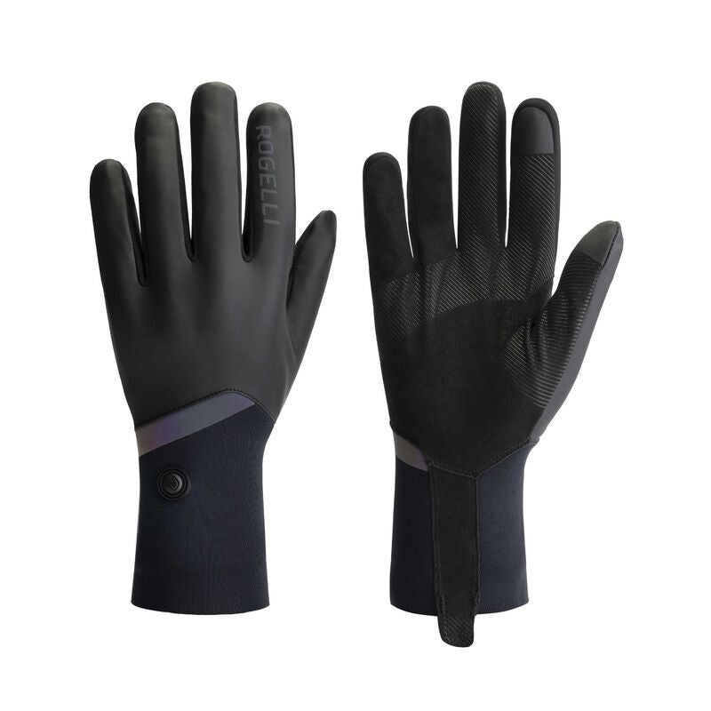 Rogelli DISTANCE winter gloves black 3XL fekete kesztyű