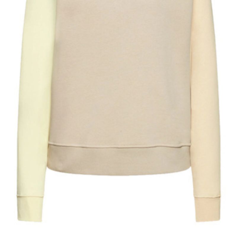 Women's Nike Swoosh Sports Sweatshirt - DJ4411-210 bézs pulóver