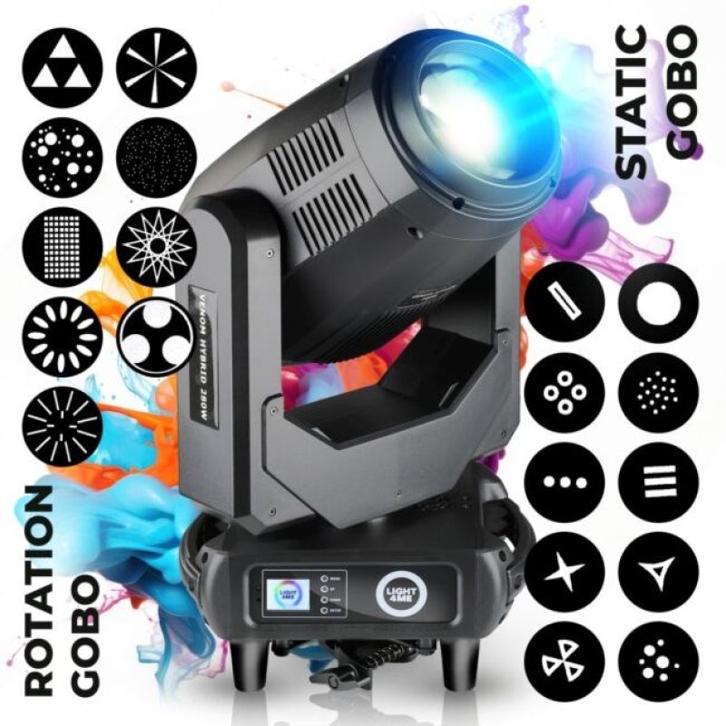 VENOM HYBRID 280W hybrid moving head