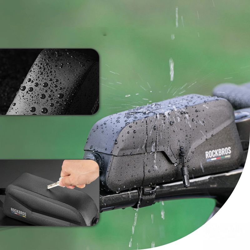 Rockbros AS-134 ROAD TO SKY 0.9L Frame Waterproof - Black 0.9 l táska