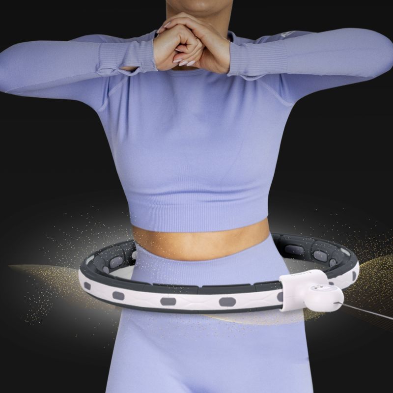 HMS Hhm15 Hula Hop Black With Magnet And Weight + Counter fekete pulóver 17-44-583