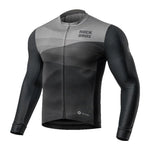 Rockbros 15120009002 Long Sleeve Cycling Jersey Spring/Summer - Black