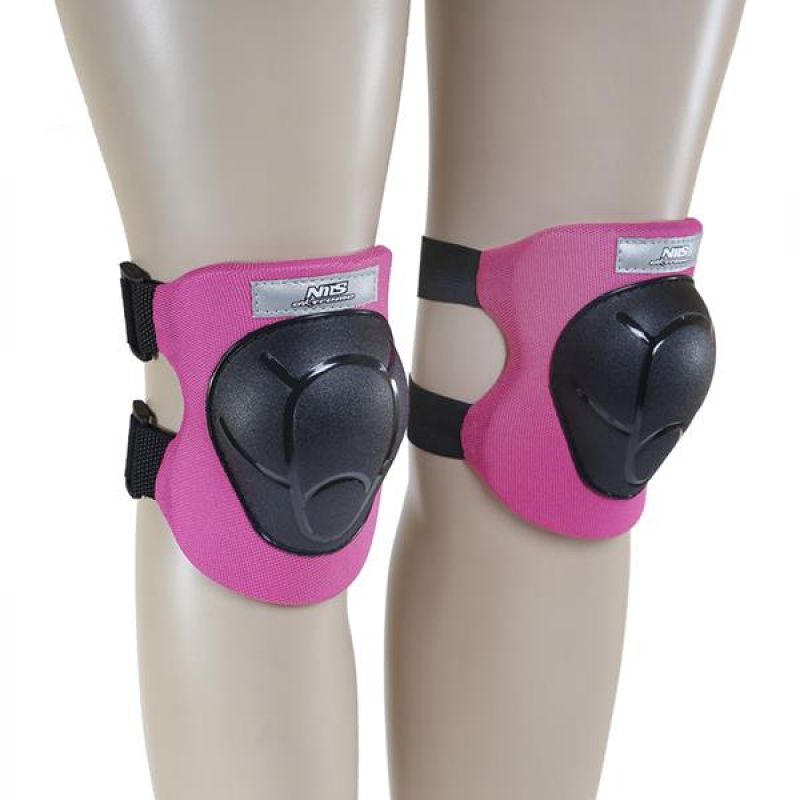 Nils Extreme Protectors Set Black and Pink H210 Size