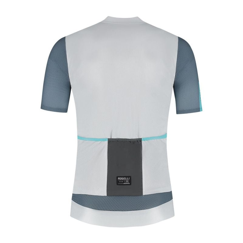 Rogelli FAST T-shirt, gray and 2XL menta póló