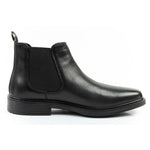 Skechers men's Chelsea boots Miller-Boris elegant leather utcai cipő