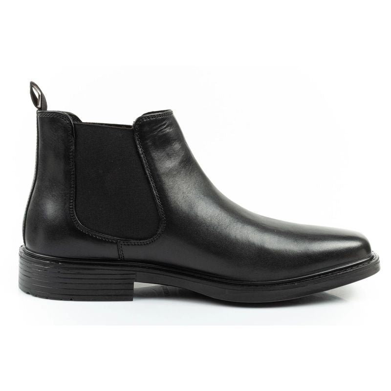 Skechers men's Chelsea boots Miller-Boris elegant leather utcai cipő