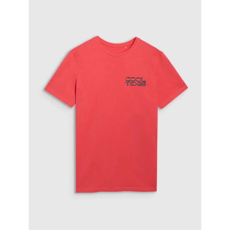 Men's regular printed T-shirt 4F 4FWSS25TTSHM1984-63S póló