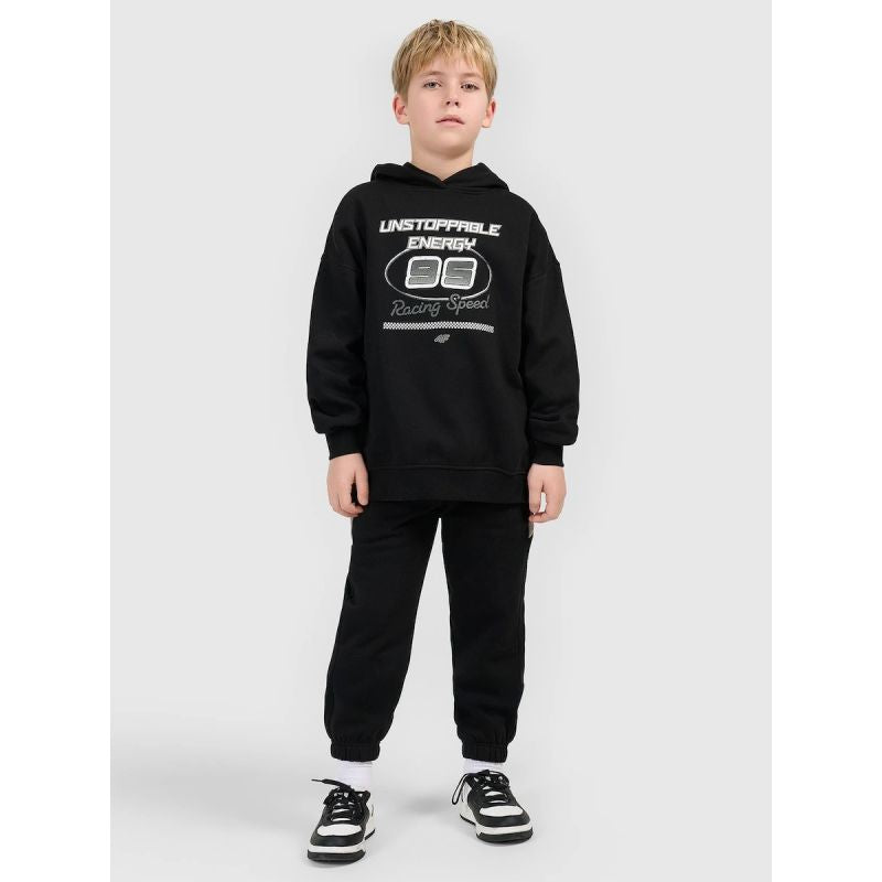 4F Boy's loose sweatshirt with hood 158/164 kapucnis pulóver 4FJRSS26TSWSM2814-20S