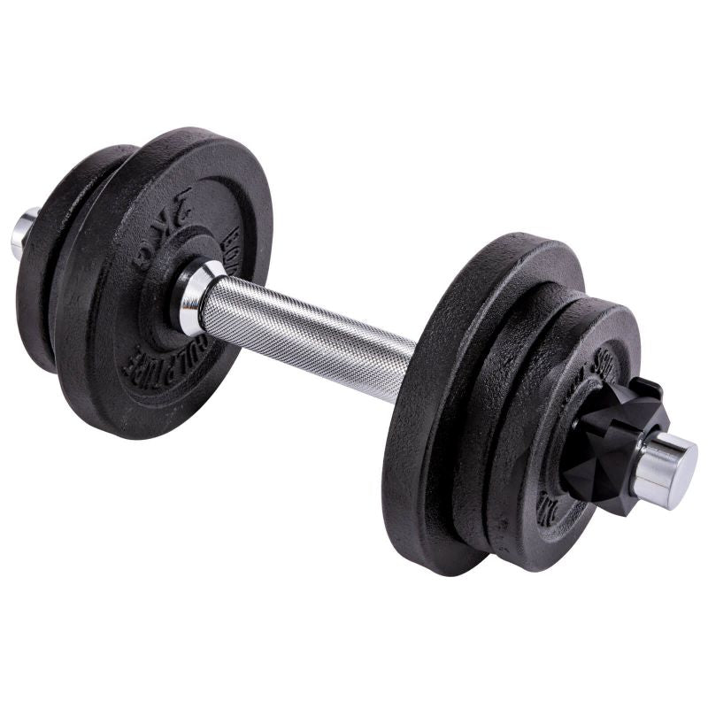 Body Sculpture Adjustable dumbbell 1x10 KG BW fekete edzőfelszerelés BW780L10KG