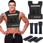 DBX Bushido Weighted Training Vest 6 Inserts (Empty) vests