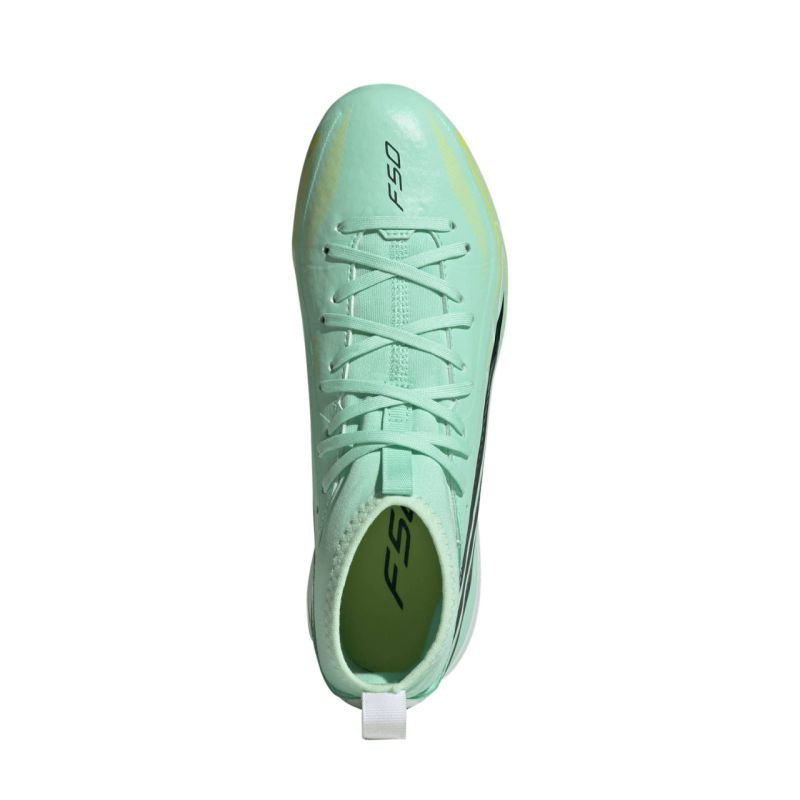 Adidas F50 Hyperfast League Mid FG Kids' Soccer focicipő KK1317