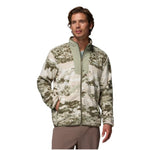 Columbia Sequoia Grove Printed Full-Zip Fleece Green zöld polár pulóver 2135511399