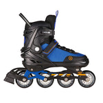 NH18188A 2in1 BLACK-ORANGE SIZE M(34-38) ROLLER SKATES WITH HOCKEY SLEEVE NILS EXTREME narancssárga görkorcsolya