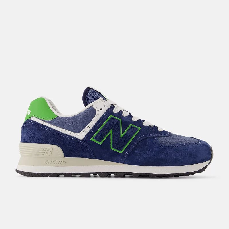 New Balance U574 lifestyle blue unisex sneakers (U574QBL) General