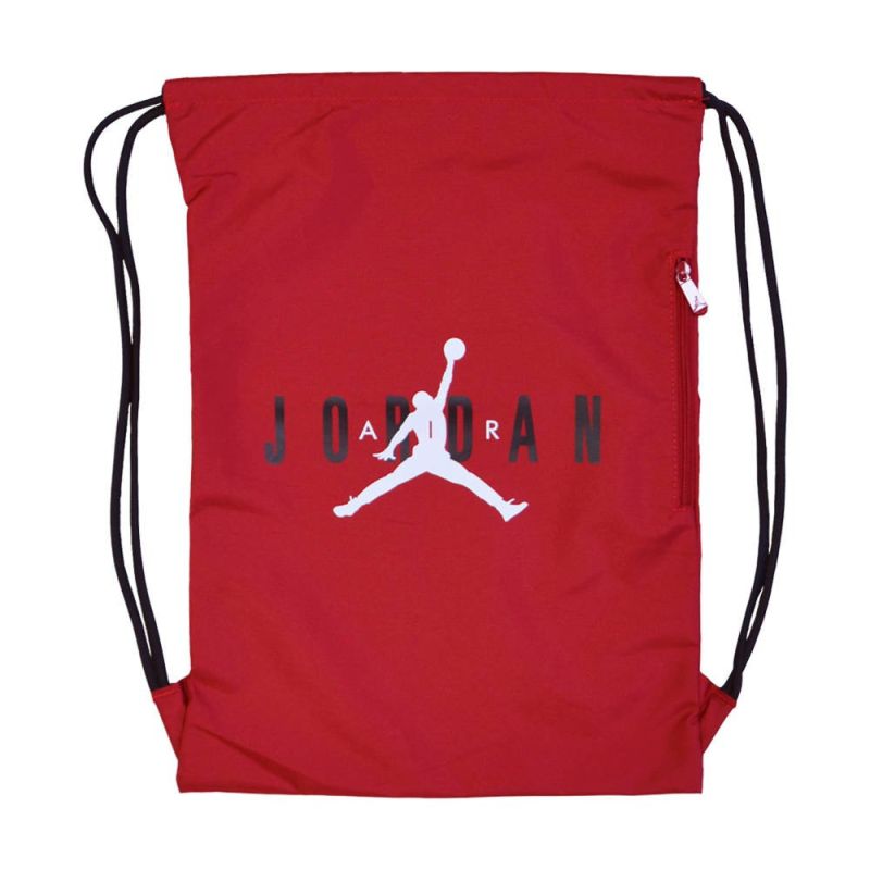 AIR Jordan HBR Gym Sack School Backpack Red - uniwersalny hátizsák 9A0347-R78