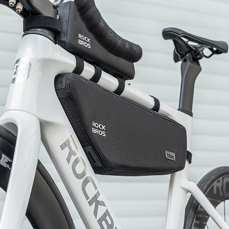 Rockbros Bike for Frame Under Top Tube 2.9l - Black fekete táska