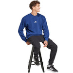 Adidas Men's Essentials Feelcozy sweatshirt blue 2xs pulóver JE3792