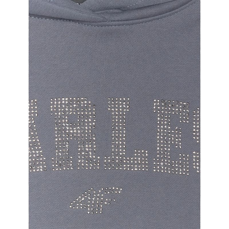 4F Girls' loose sweatshirt with hood 158/164 kapucnis pulóver 4FJRSS26TSWSF2627-22S