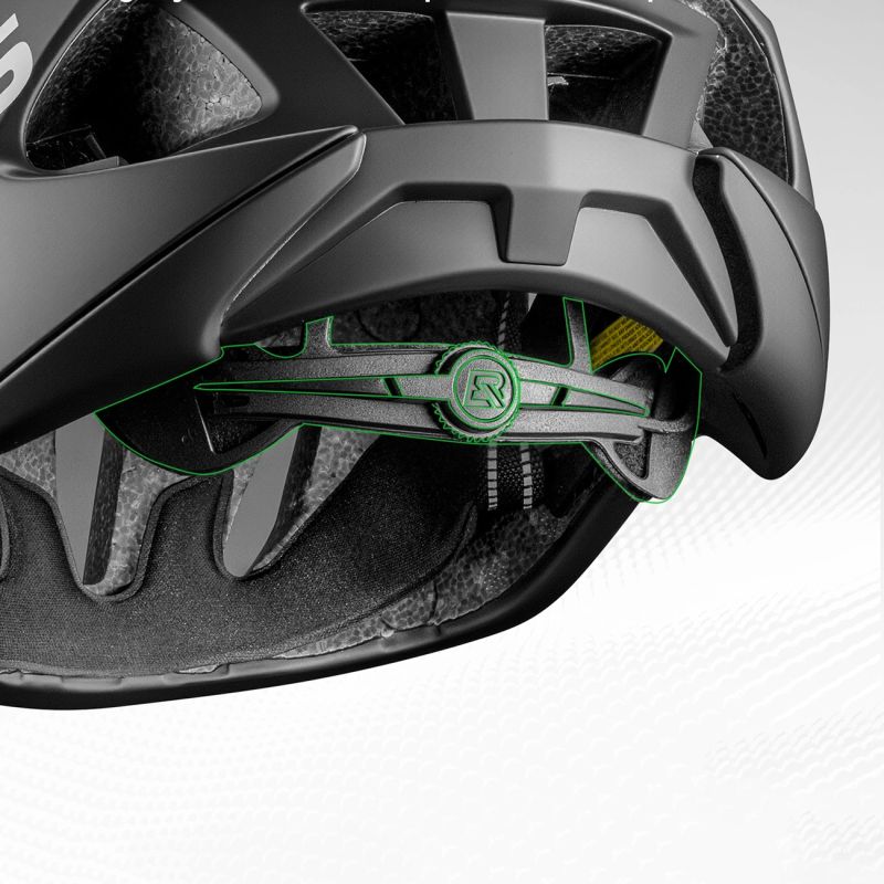Rockbros TS-42 Lightweight Bike Helmet 58-62 cm - Black czarny lights