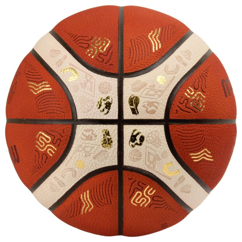 Molten Eurobasket 2025 Official Match narancssárga labda
