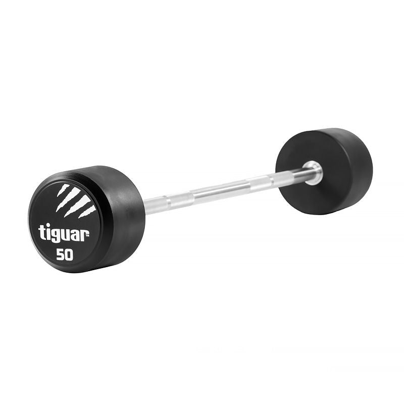 Tiguar Barbell straight PU 50 kg fekete kiegészítő TI-WPBPU050