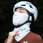 Rockbros LFA23 TVI Women's Knitted Bicycle Neck Warmer - White biały kötött sapka 11250008001-211704