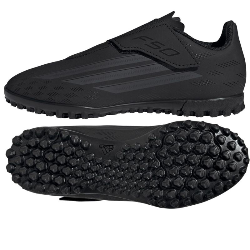 Adidas F50 Club VEL Jr TF KI3633 fekete focicipő