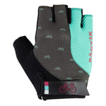 Radvik round cycling gloves W fekete gloves, gloves