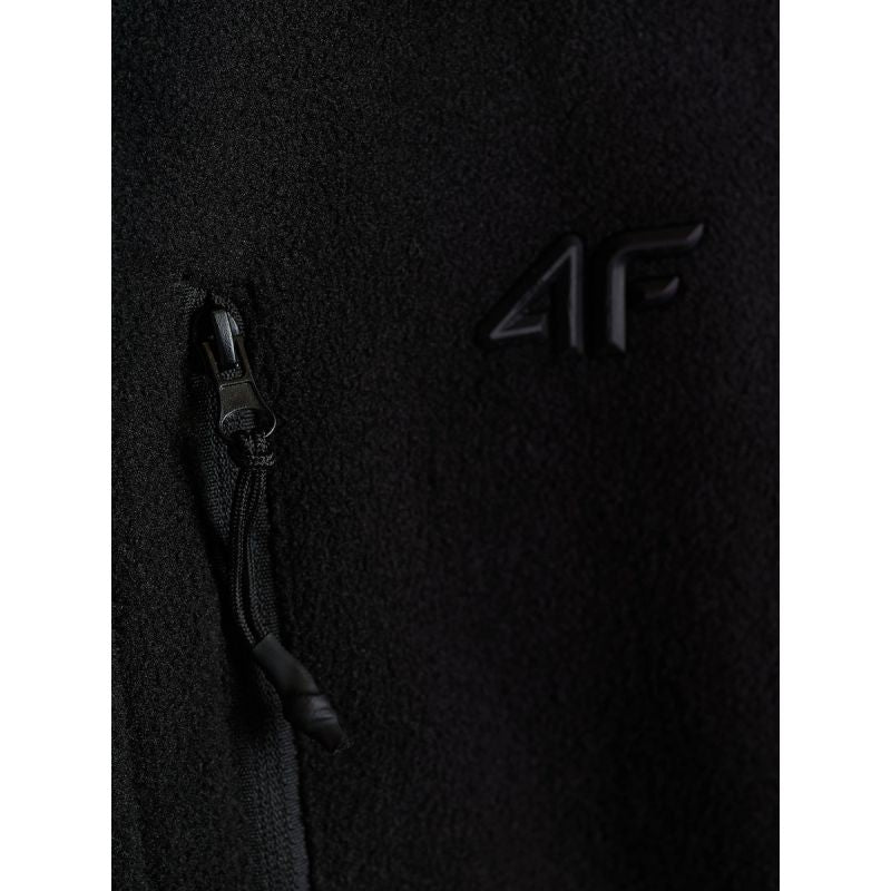 4F Regular men's fleece with stand-up collar férfi polár pulóver 4FRAW26TFLEM542-20S