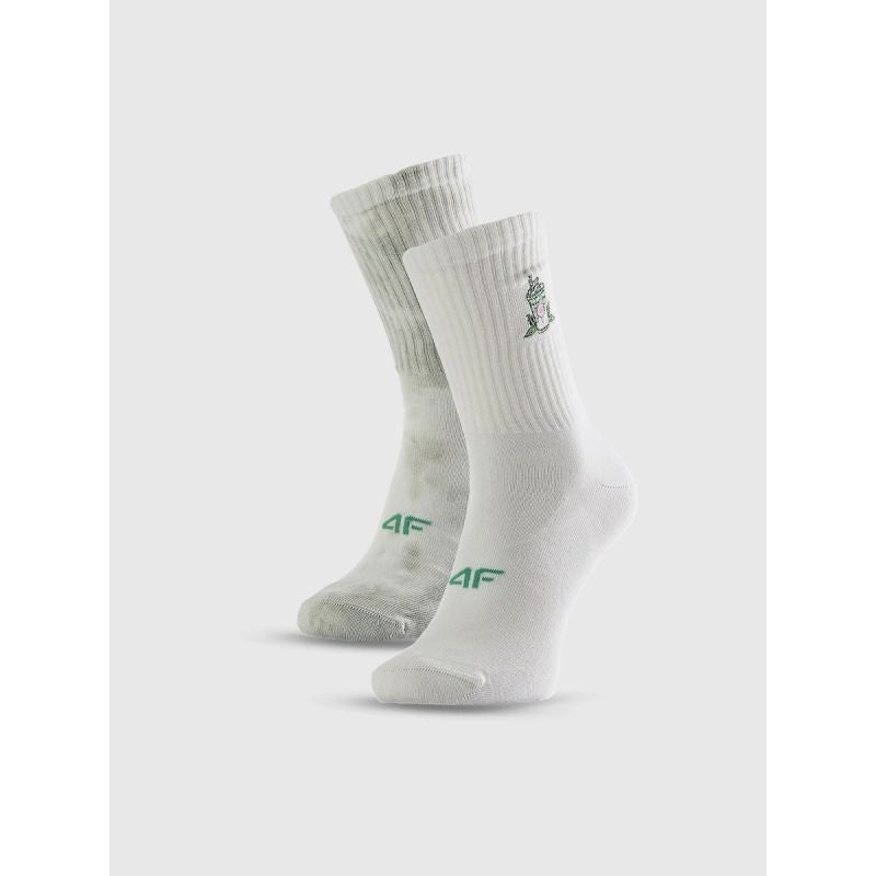 4F Women's long socks (2-pack) zokni 4FRSS26USOCF657-42S