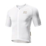 Rockbros Diamond Short Sleeve Cycling Jersey Size XXS - White biały \ xxs póló