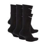 Nike Everyday Plus Cush Socks 6 Pairs Black SX6897 010 Ruházat