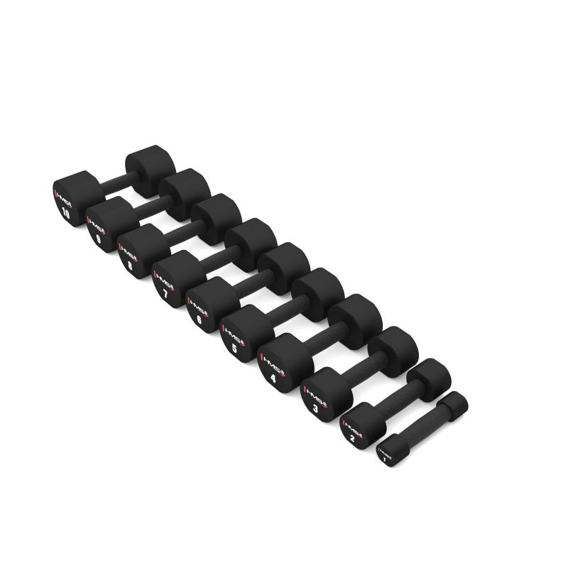 HMS HPT09 2 x 9 KG POLYURETHANE TPU Dumbbells papucs 17-66-218