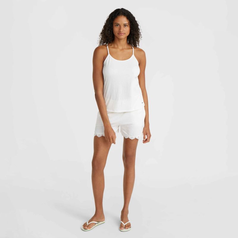 O'Neill Essentials Ava Lace Tank W fehér póló