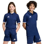 adidas Entrada 26 Navy Blue Kids' T-shirt JZ6627 104cm póló