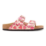 Birkenstock ARIZONA KIDS BS 1030434 ELECTRIC METALLIC COPPER HEARTS flip-flops (standard width)