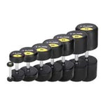 HMS Rubber-coated dumbbell 50 kg HG PRO súlyzó 17-66-171