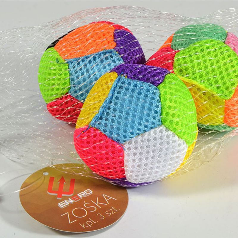 Enero Zośka 3 pcs színes labda