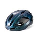 Rockbros LK-15 Carbon Fiber Bike Helmet Size L (58-62cm) - Chameleon Blue niebieski helmets, lights