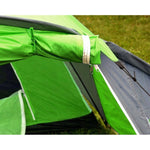 Enero 4-Person Cool Black-Green Camp Tent zöld tents, tourist equipment