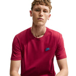 Nike Club Tee Men's T-Shirt piros póló AR4997608