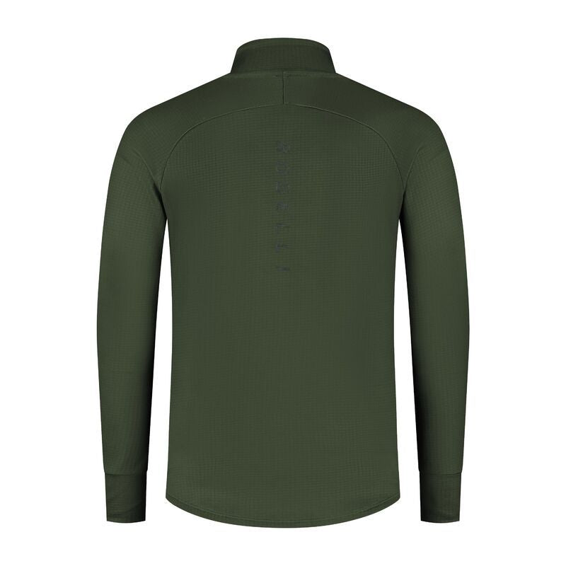 Rogelli ESSENTIAL running sweatshirt green 2XL zöld pulóver