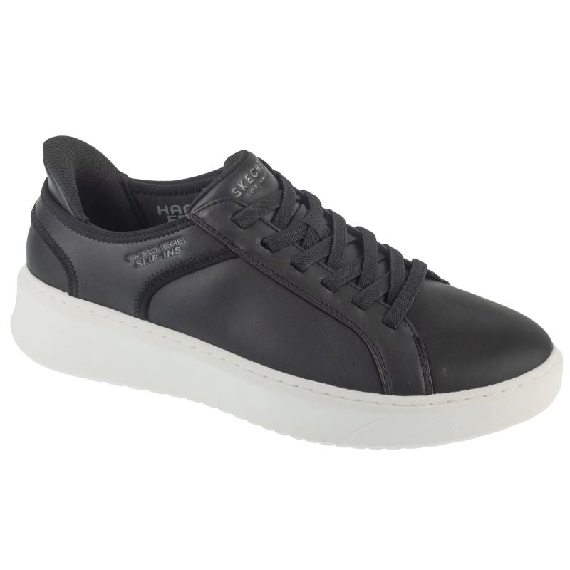 Skechers Slip-Ins: Court Break - Suit Sneaker Black Size fekete utcai cipő 183177-BLK