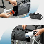 Rockbros AS-154 Front – Waterproof, fekete sporttáska 5907769384219-211940